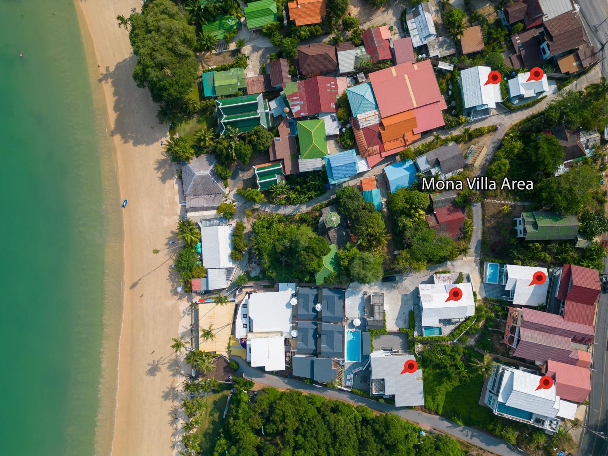 Mona Seaview Pool Villa Beach Front Aoyon Beach Ban Ao Makham Exterior photo